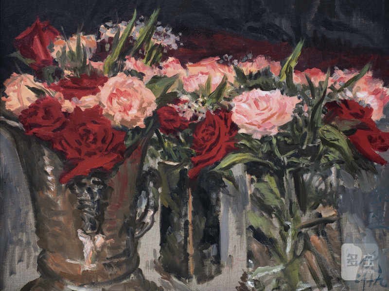 倪军 NI JUN (b.1963) 苏黎世的花桶 Flower Bucket in Zurich - 图2